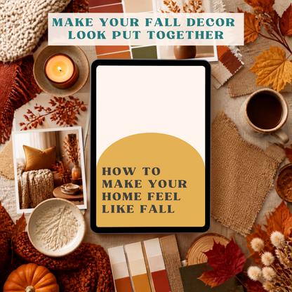 How to make your home feel like fall